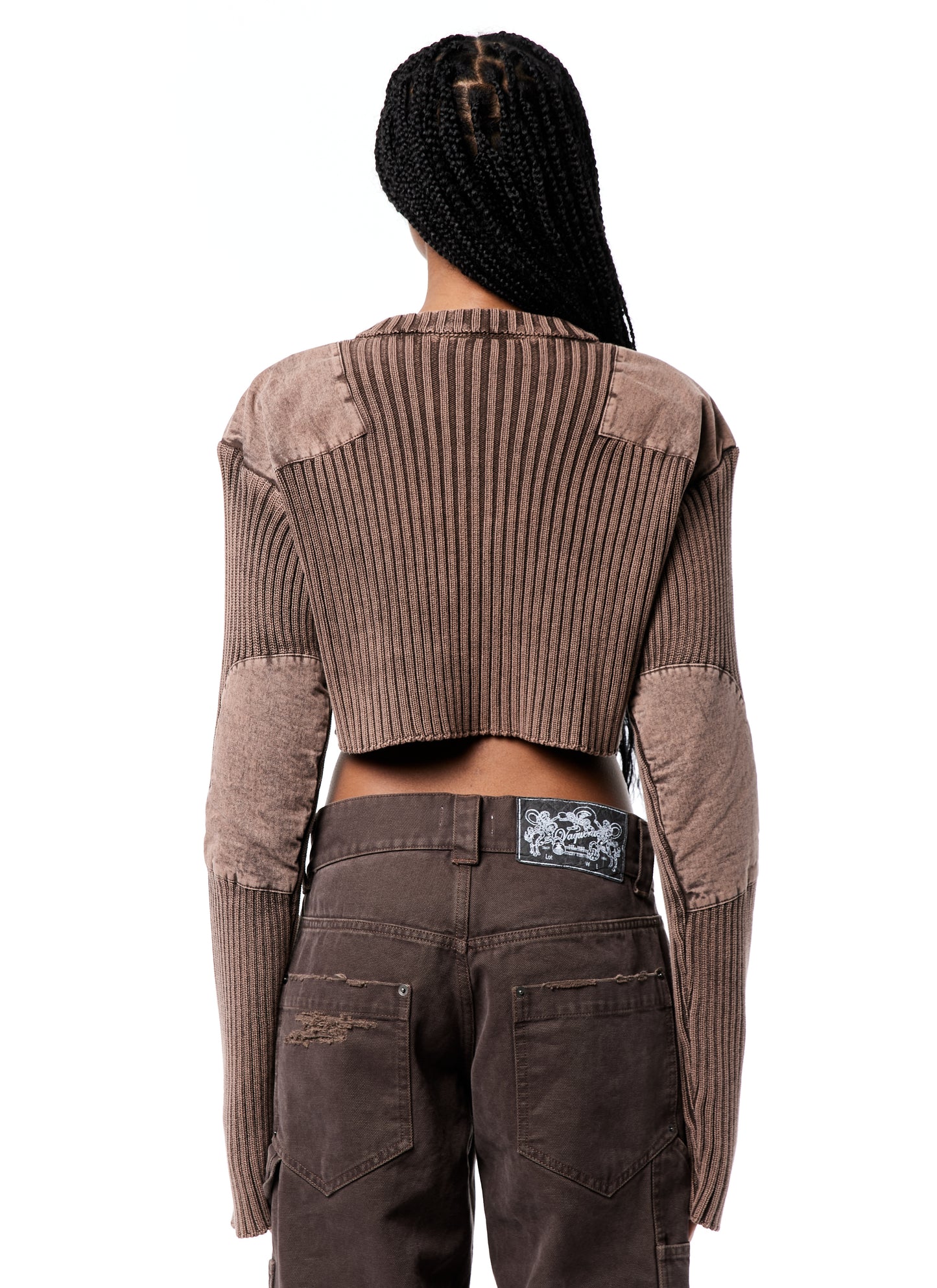 ZIPPER CARDIGAN