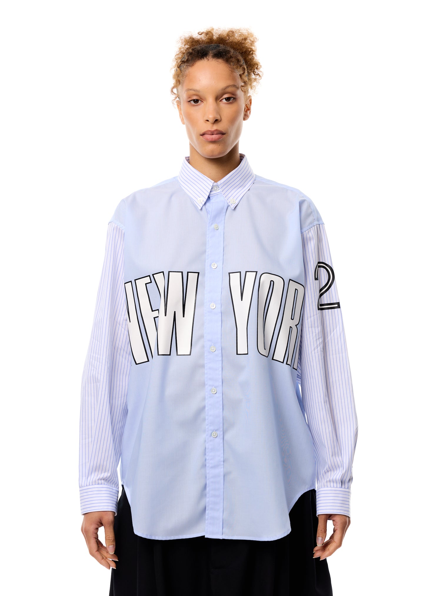 SLOUCHY BUTTON DOWN