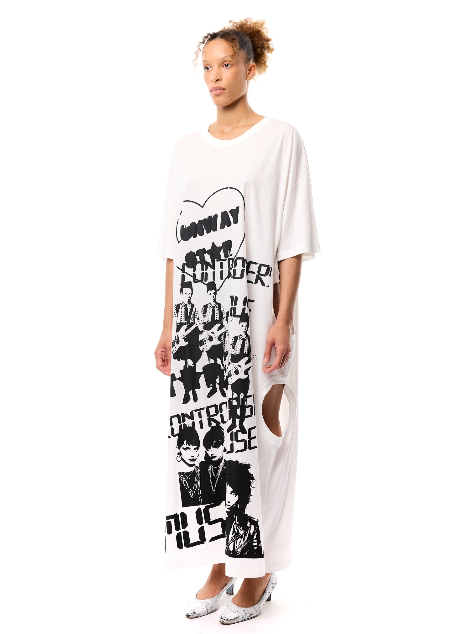 RUNWAY STAR T SHIRT DRESS