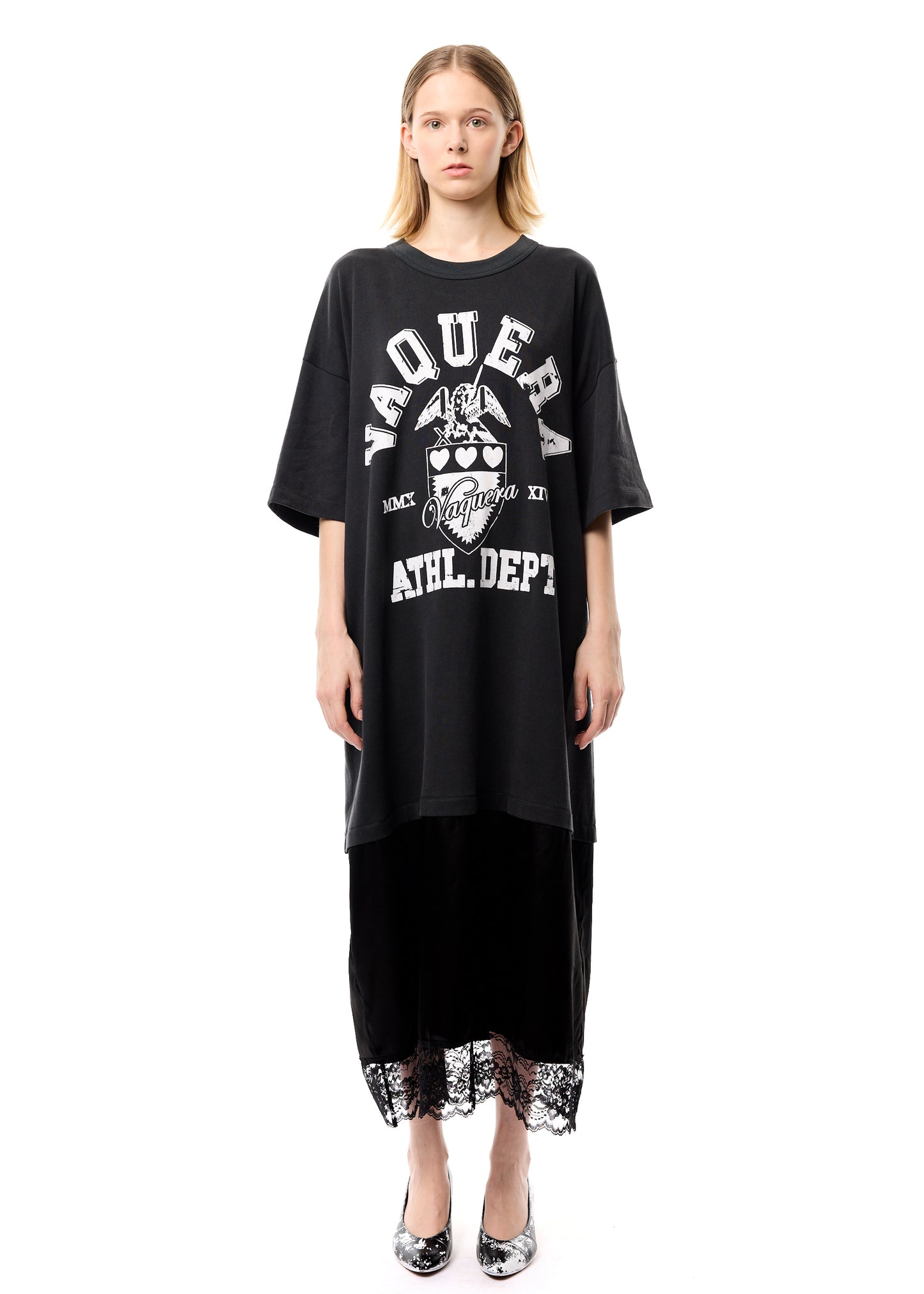 SLIP SKIRT TALL TEE