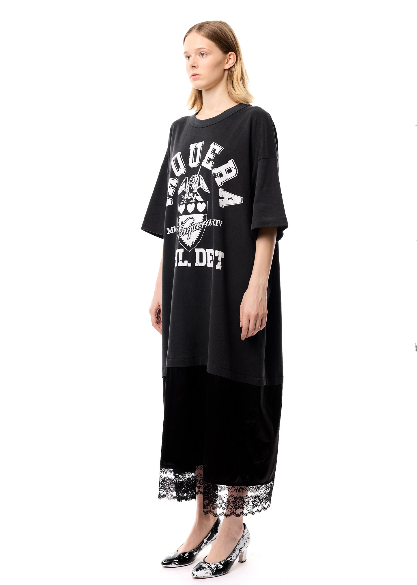 SLIP SKIRT TALL TEE