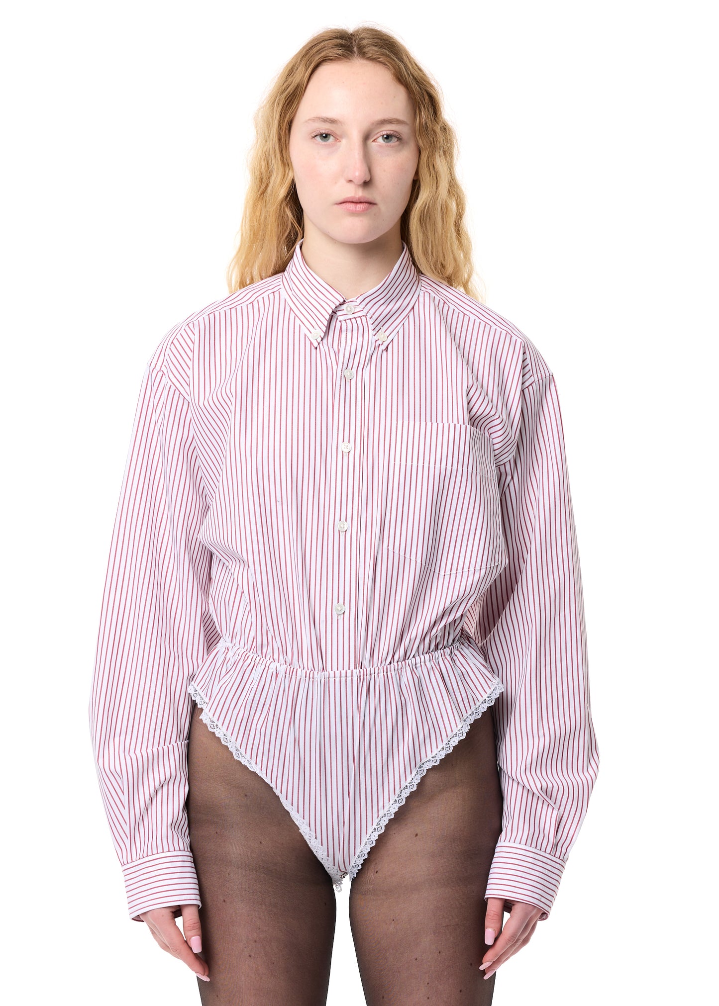 Leotard Buttondown