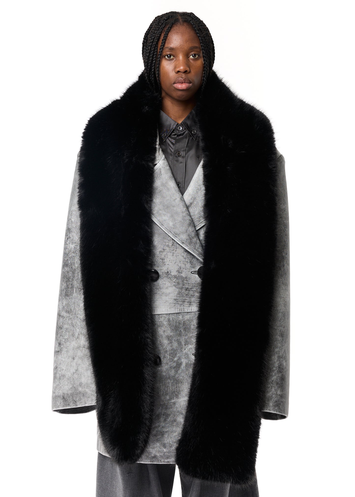 FAUX FUR SCARF