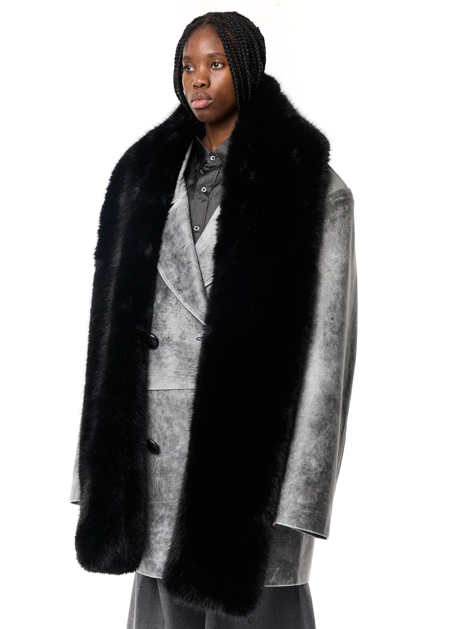 FAUX FUR SCARF