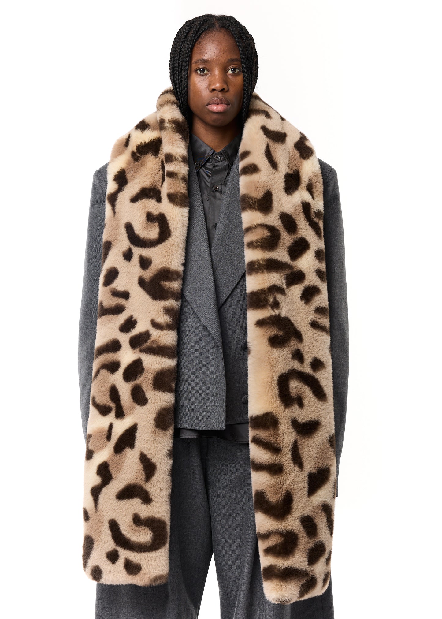 FAUX FUR SCARF