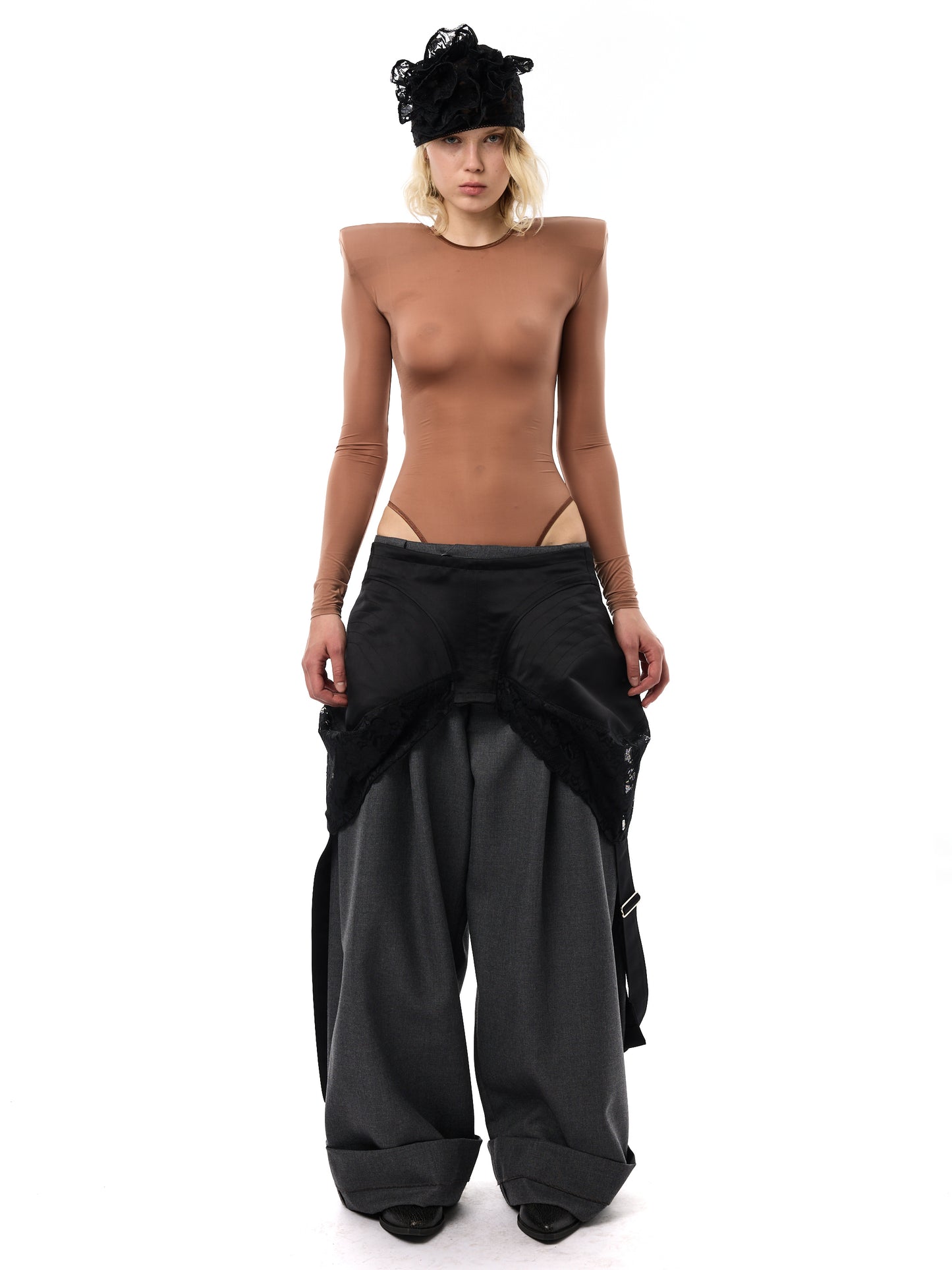 Shoulder Pad Leotard