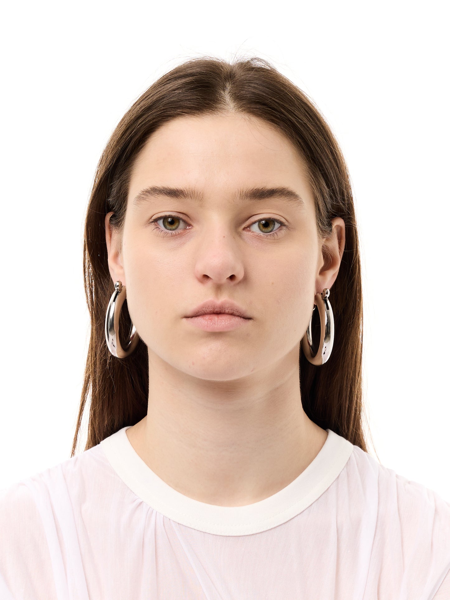 DHEYGERE SPRING CLASP HOOPS