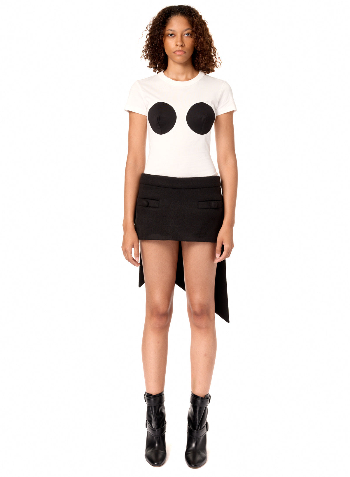 NEOPRENE BOW SKIRT