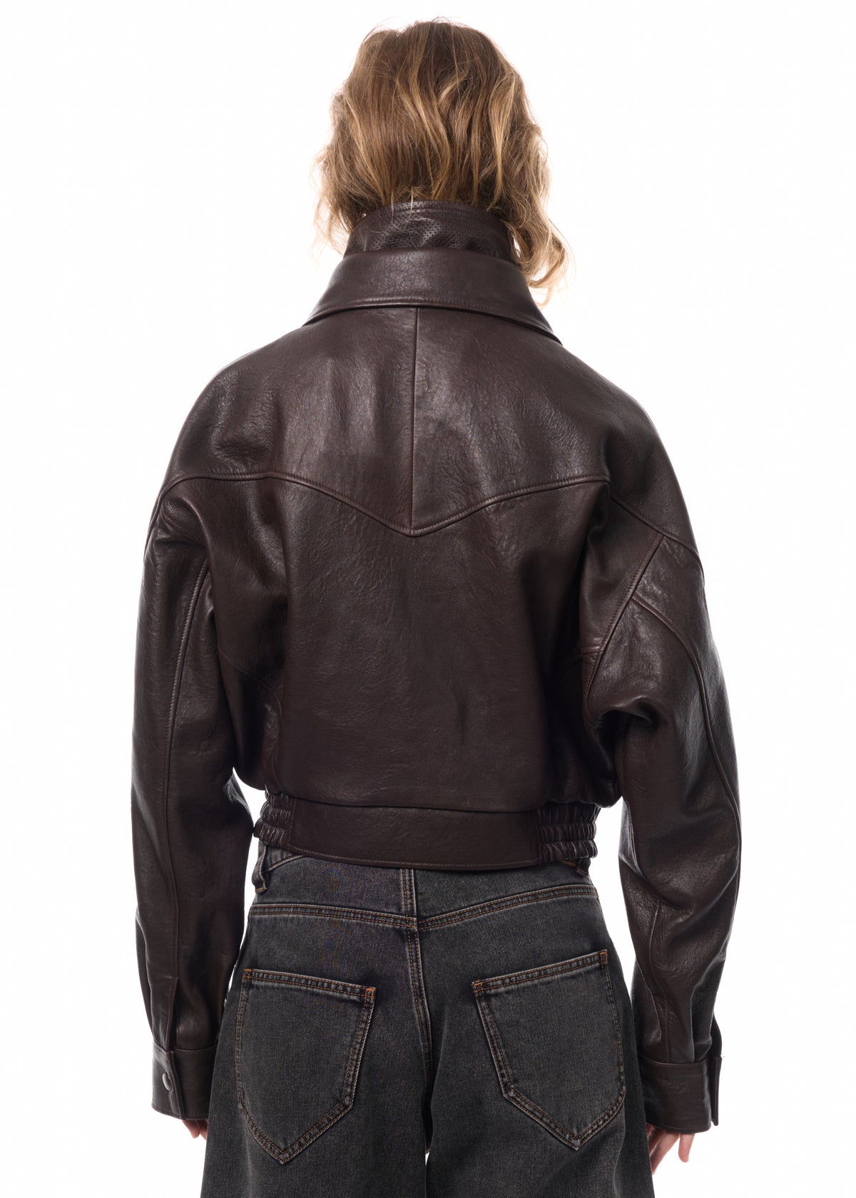 LEATHER TRUCK STOP JACKET