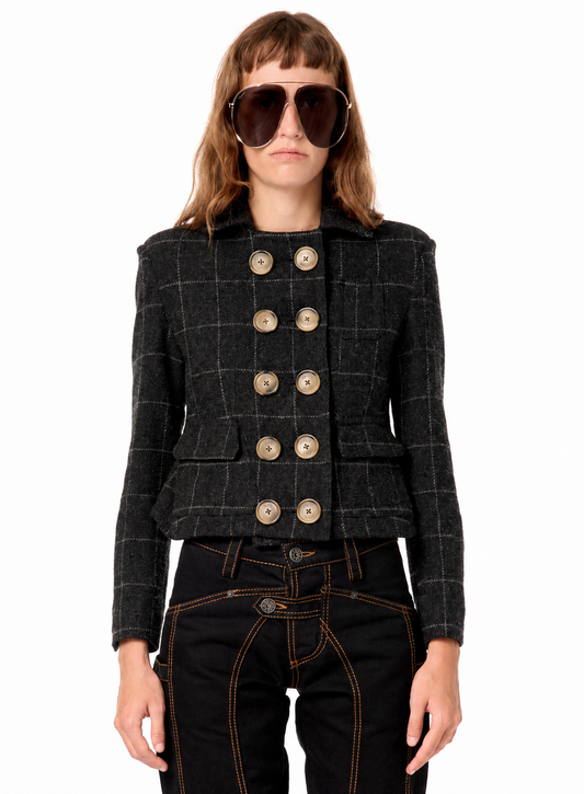 MELTON SHRUNKEN BLAZER