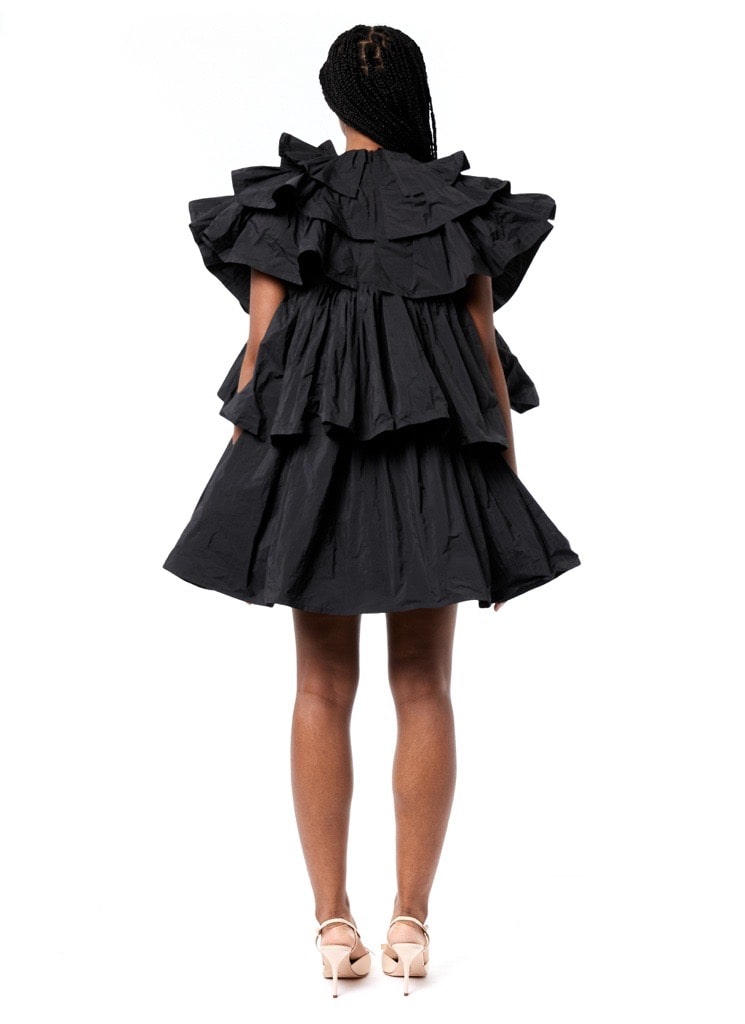 RUFFLE DRESS