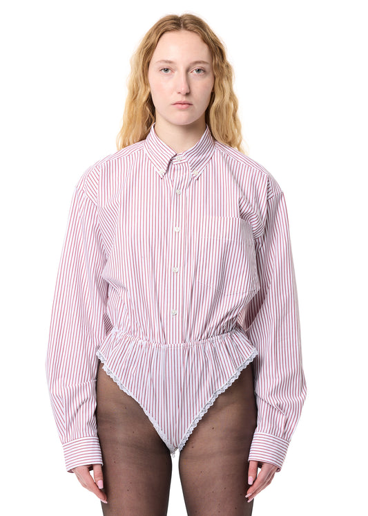 Leotard Buttondown