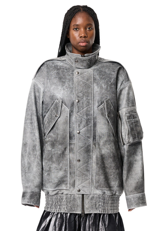 OVERSIZED FLIGHT JACKET