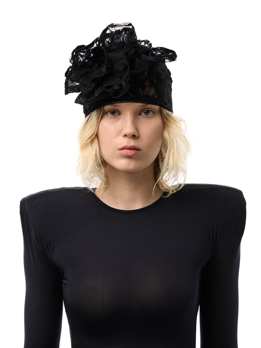 Lace Flower Hat