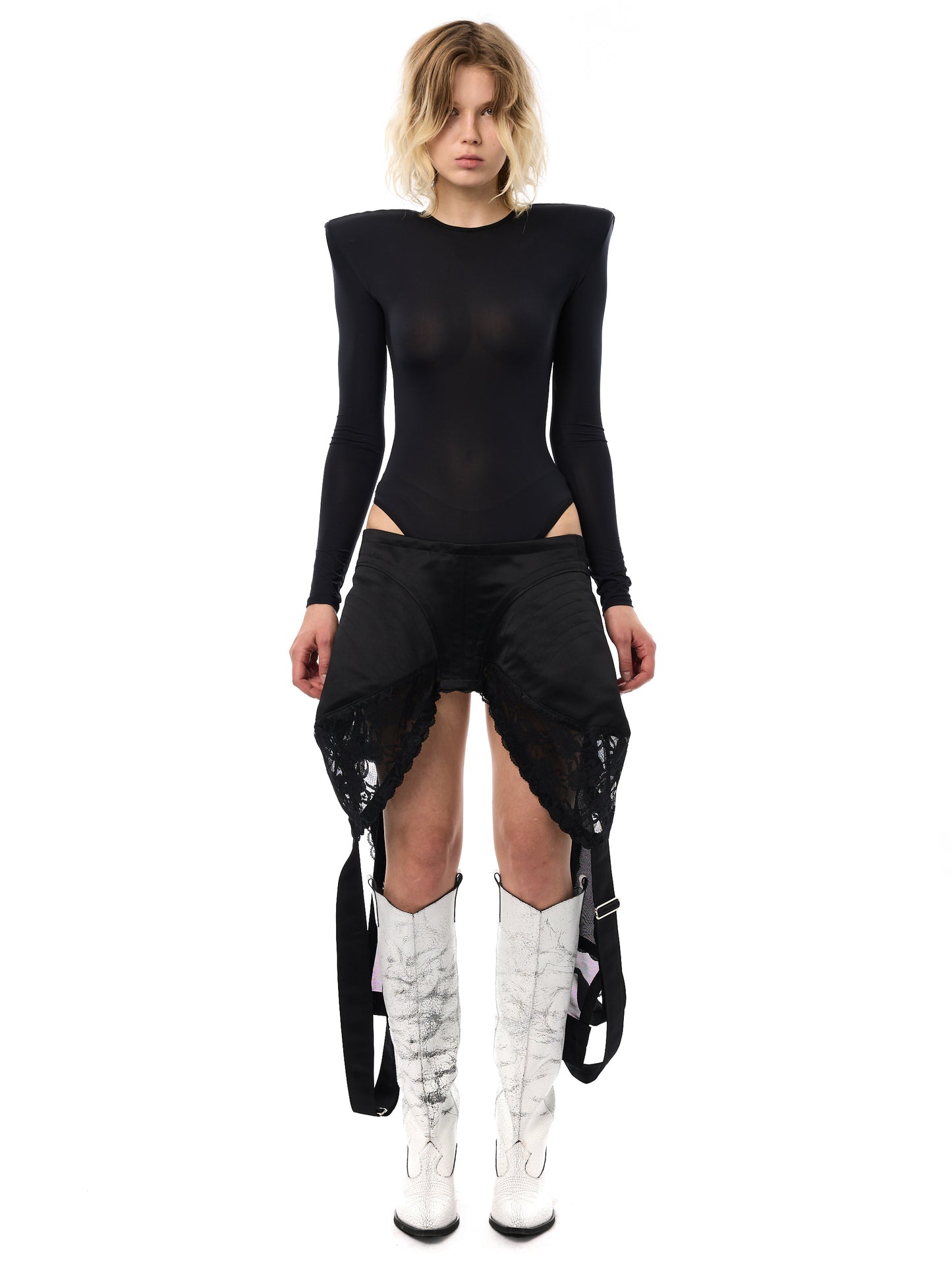 Shoulder Pad Leotard