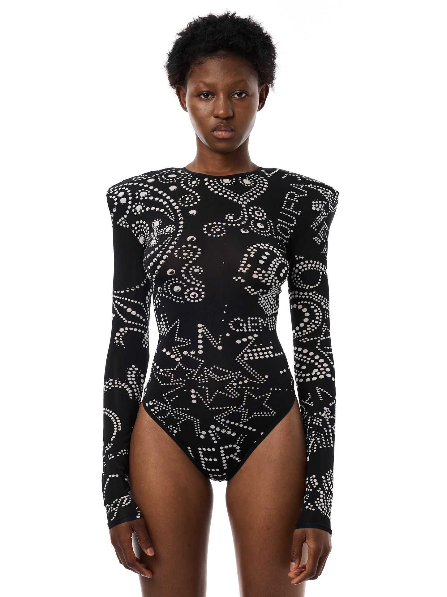 Shoulder Pad Leotard