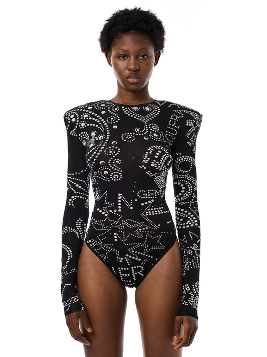 Shoulder Pad Leotard