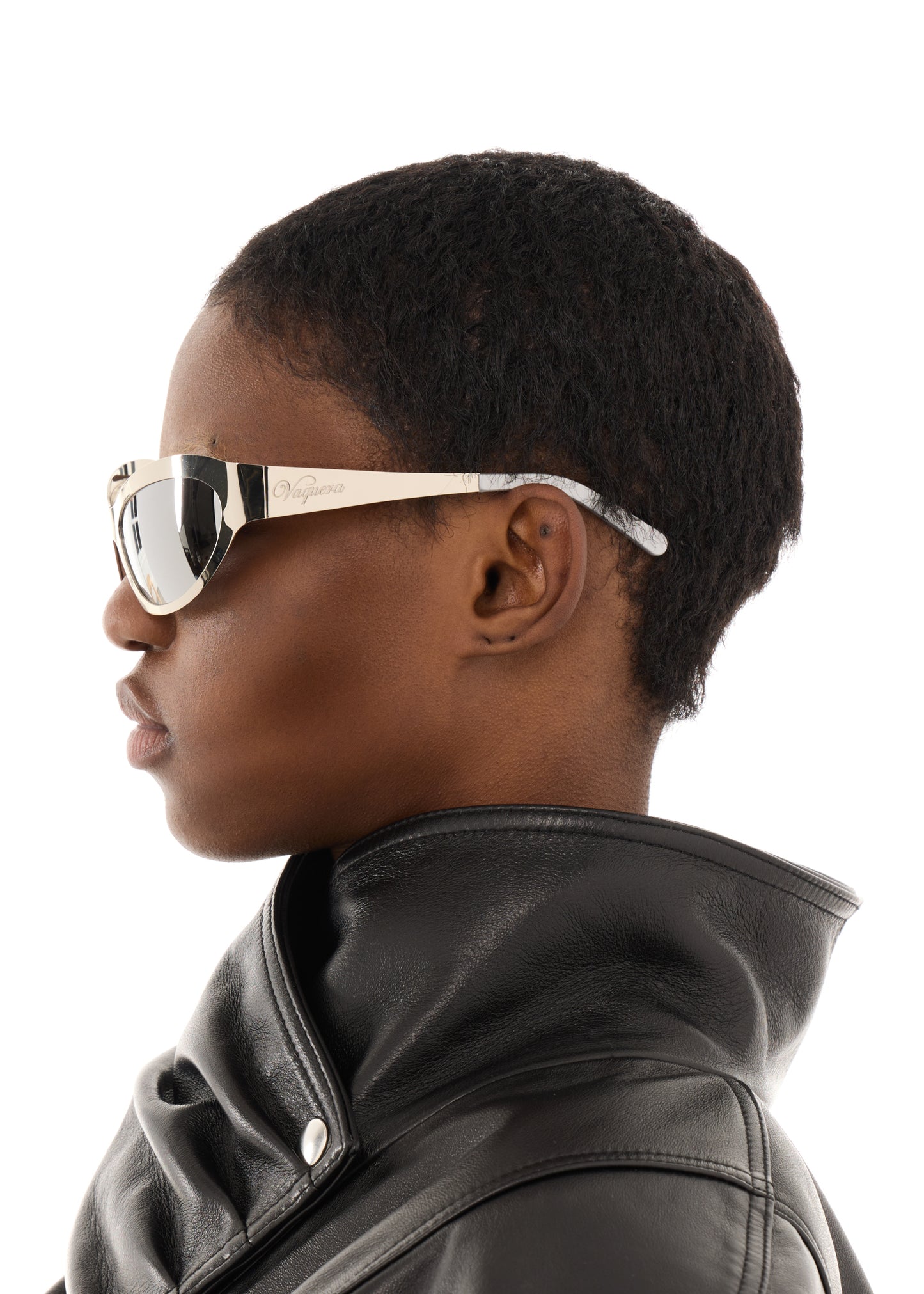 SILVER CAT EYE SUNGLASSES