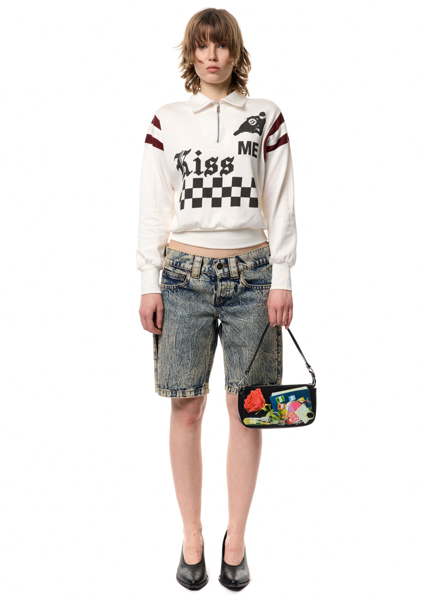 TROMPE L'OEIL POCHETTE BAG