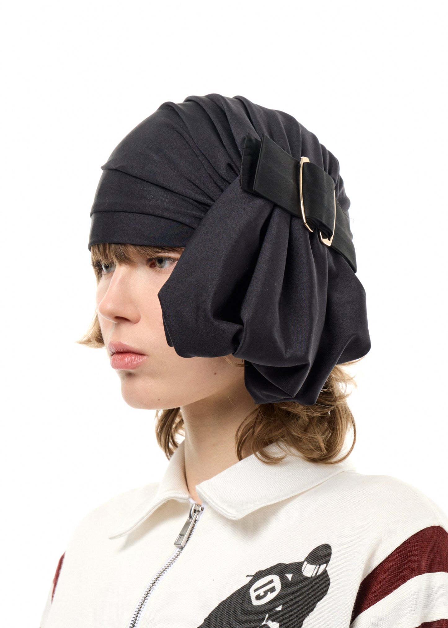 BLACK CHANTAL HAT