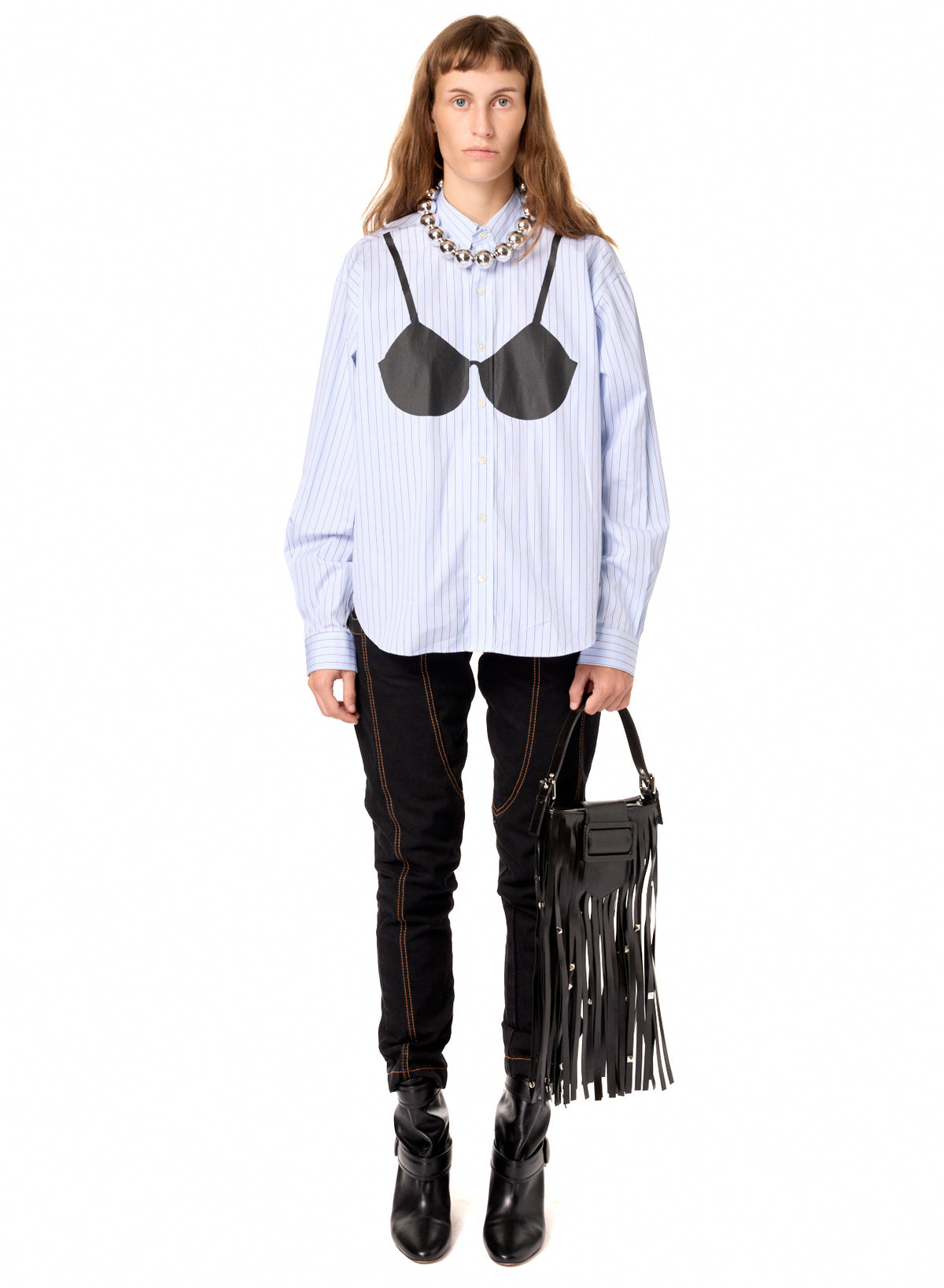 Trompe L'oeil BRA BUTTON DOWN