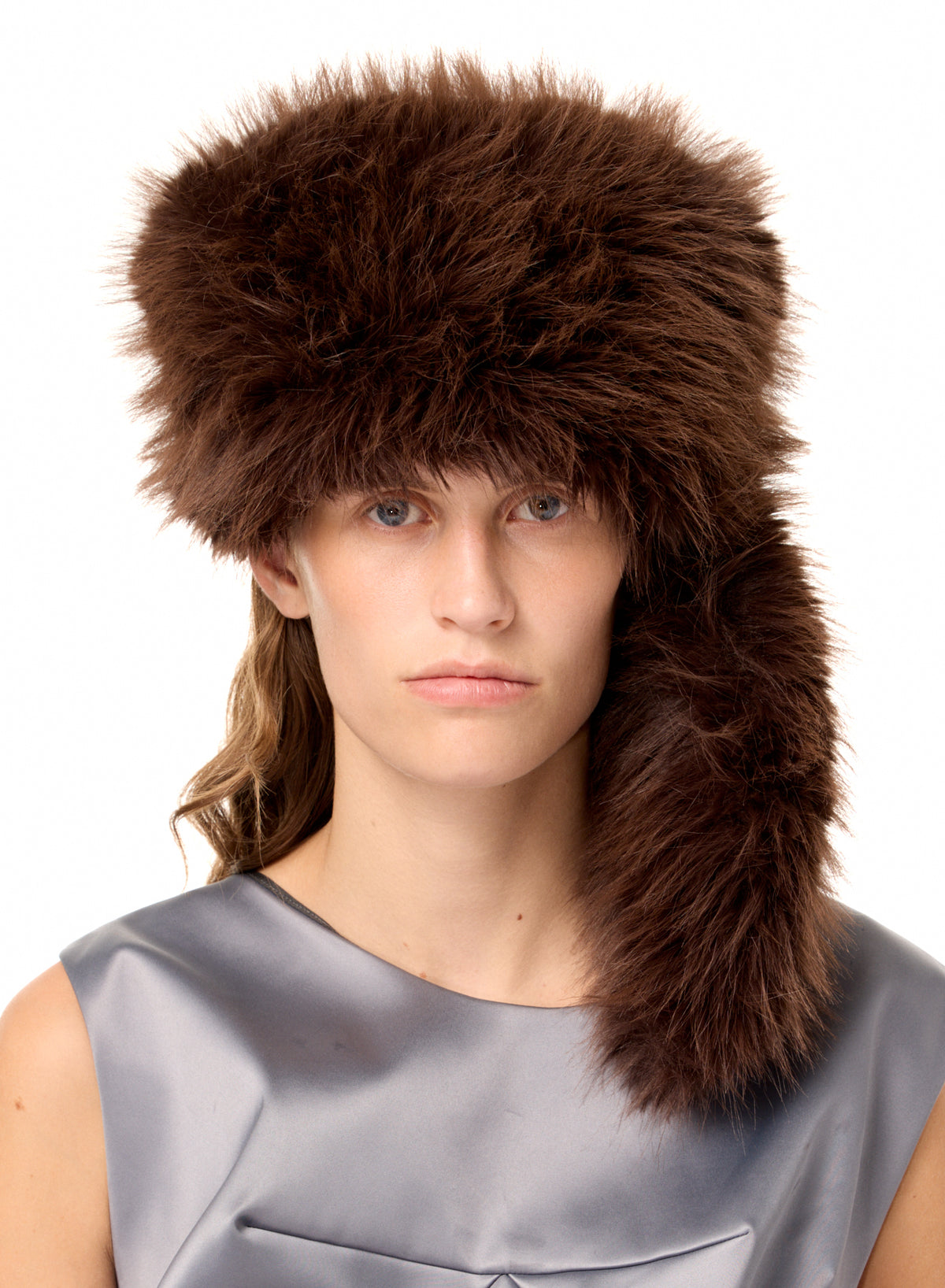 RACOON tail hat