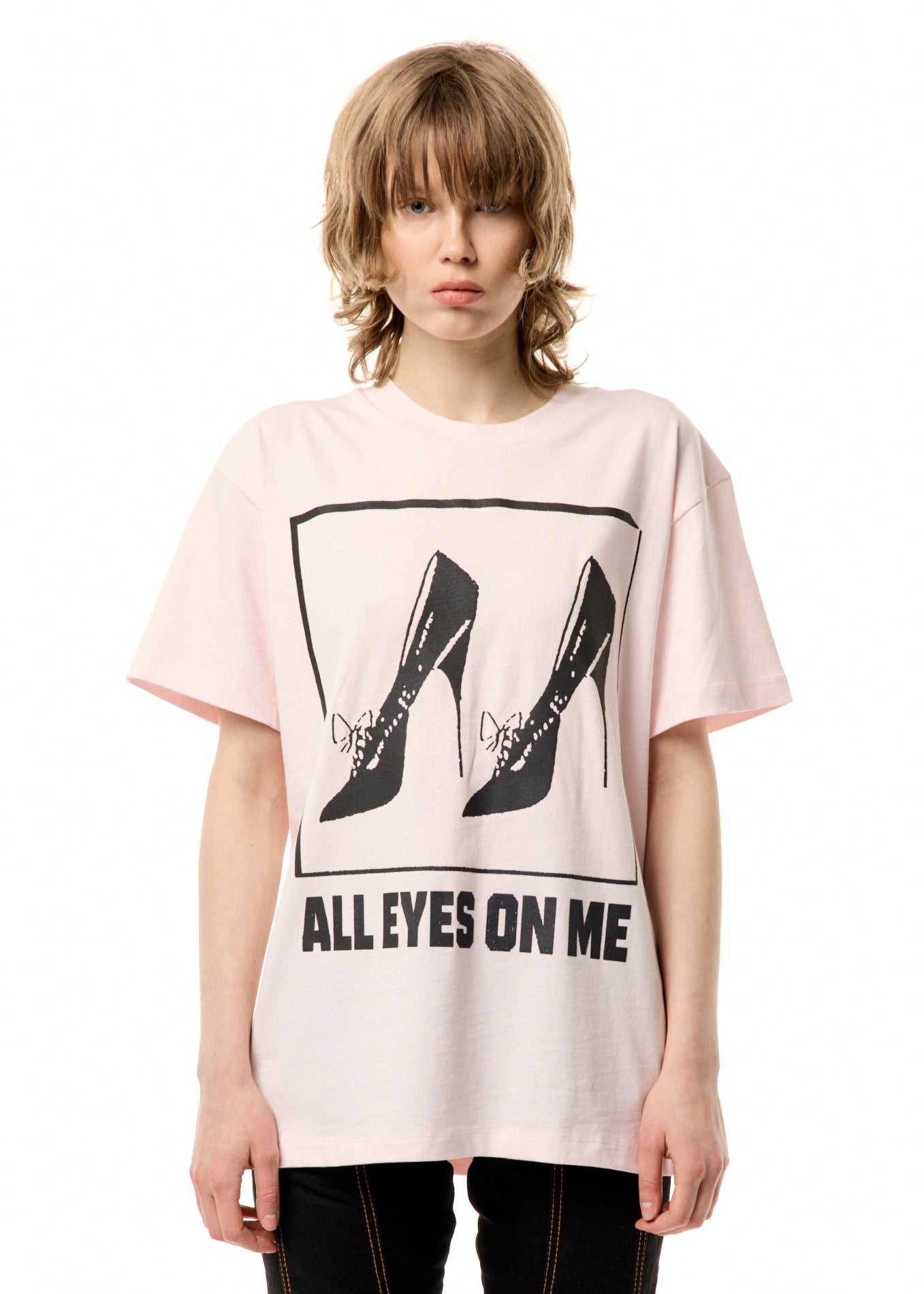 ALL EYES ON ME OVERSIZED T SHIRT