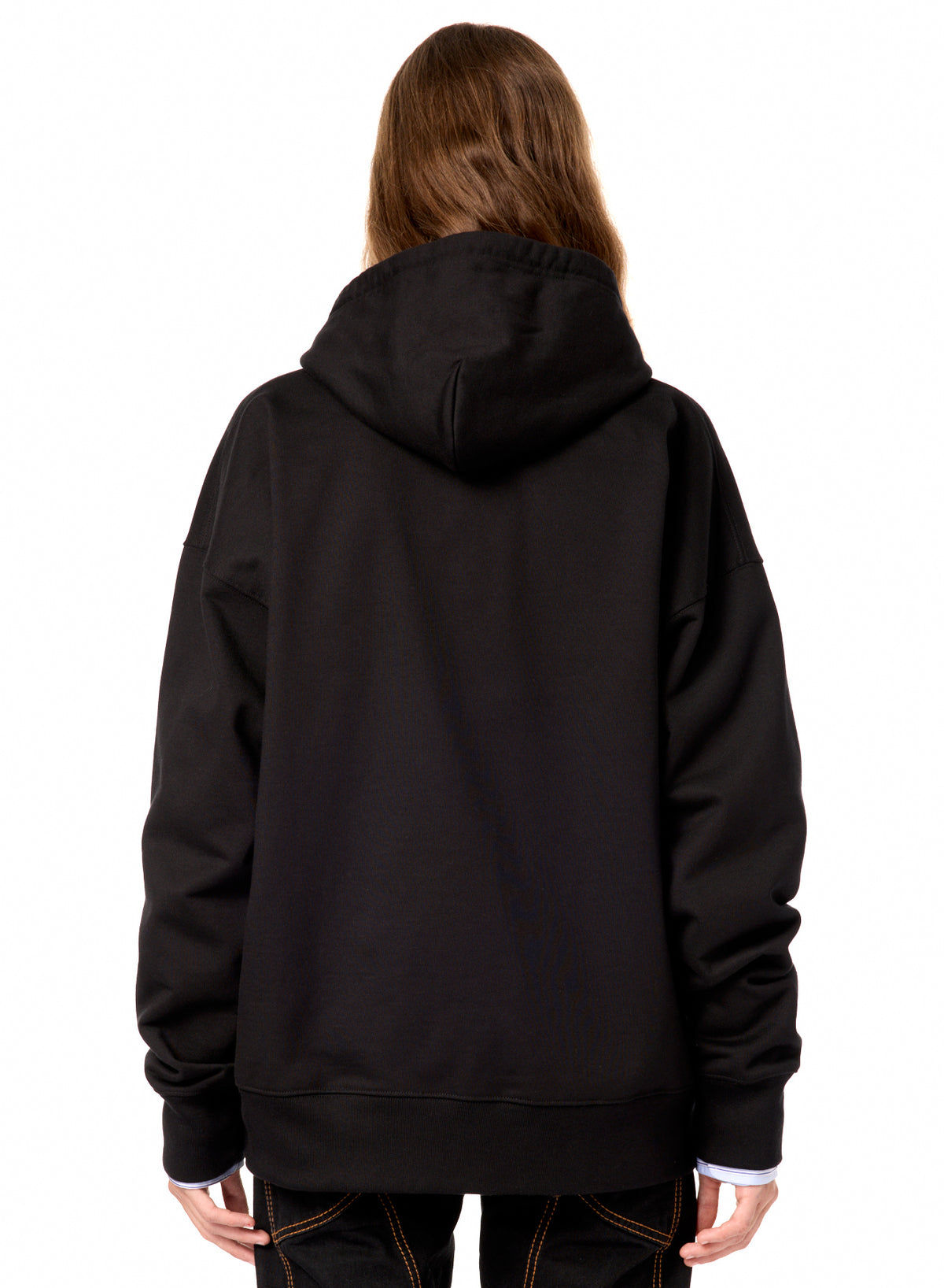 TROMPE L'OEIL ZIP HOODIE